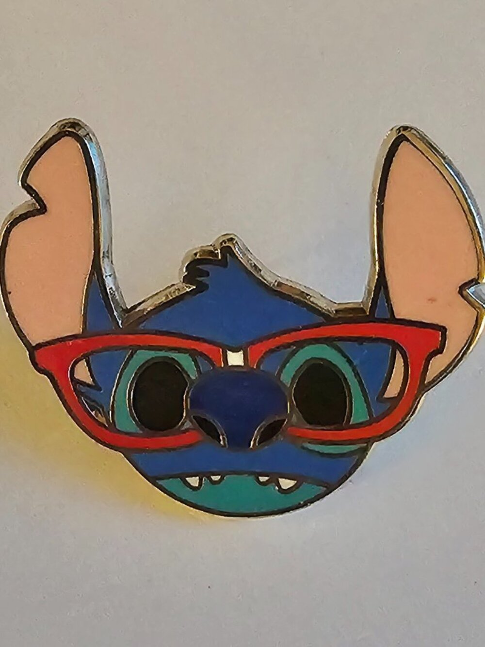DISNEY Pin Trading ~ Nerds ROCK! Heads Collection ~ Stitch ~ 2012